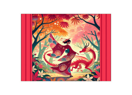 The Dragon Fairy’s Dance Ceramic Tile