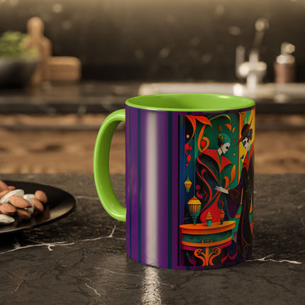 Phantoms of Elegance Colorful Mugs (11oz, 15oz)