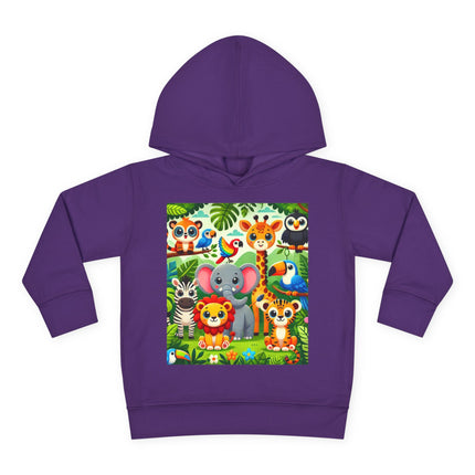 Jungle Friends Parade Toddler Pullover Fleece Hoodie