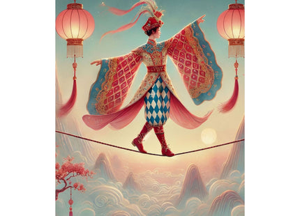 The Lantern Walker Matte Vertical Posters