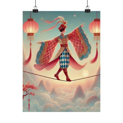 The Lantern Walker Matte Vertical Posters