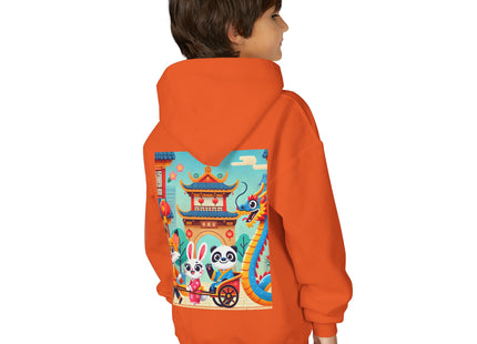 Lantern Street Dragon Parade Youth Heavy Blend Hooded Sweatshirt