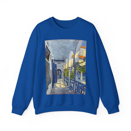Gallery of a Moroccan Riad by George Gaudion Heavy Blend™ Crewneck Sweatshirt
