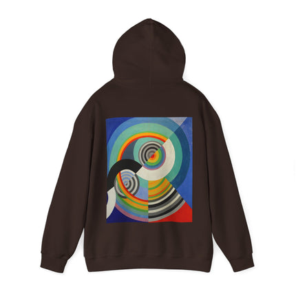 Rythme No. 3 by Robert Delaunay Heavy Blend™ Hooded Sweatshirt
