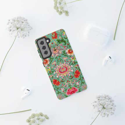 Colorful Floral Pattern by Owen Jones Phone Cases