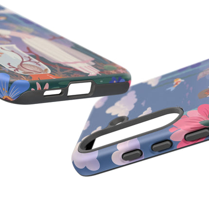 🐠🌸 The Enchanted Aquarium Garden Phone Case – Art Deco Underwater Fantasy