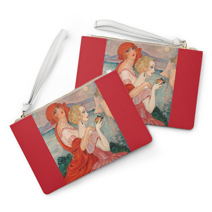 Sur la Route d'Anacapri by Gerda Wegener Clutch Bag