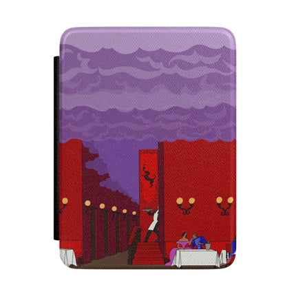 Midnight Toast Kindle Case – Parisian Romance & Art Deco Charm