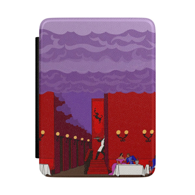 Midnight Toast Kindle Case – Parisian Romance & Art Deco Charm