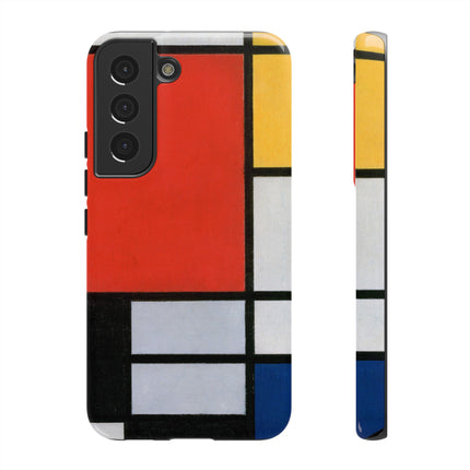 Composition with Red, Yellow, Blue, and Black by Piet Mondrian Phone Cases