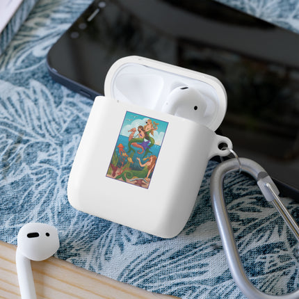 Three Mermaids with Strings of Pearls by Carlo Chiostri Airpods Case