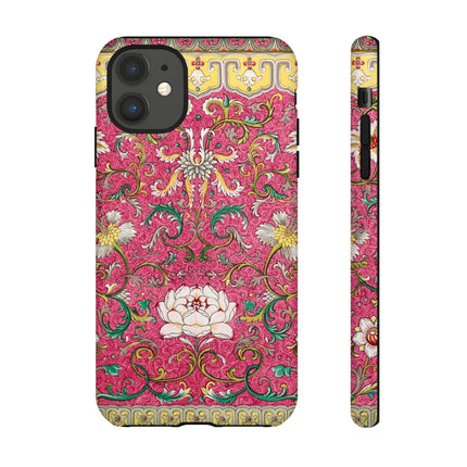 Pink Floral Pattern by Owen Jones Phone Cases