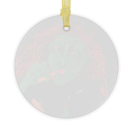 Mirror, Mirror A Witch's Touch Glass Ornament