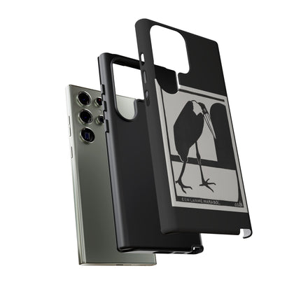 A Lame Marabou by Samuel Jessurun de Mesquita Phone Cases
