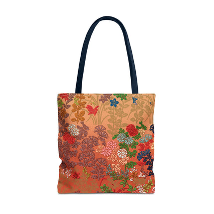 Japanese Flower Pattern by G.A. Audsley Tote Bag (AOP)