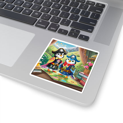 Ahoy, Matey! Kiss-Cut Stickers (4 Sizes)