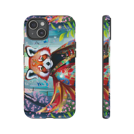 Cybernetic Red Panda Phone Cases
