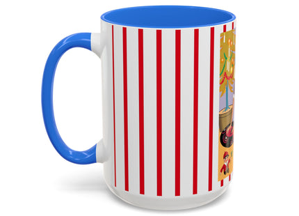 Art Deco Christmas Colorful Mugs (11oz, 15oz)