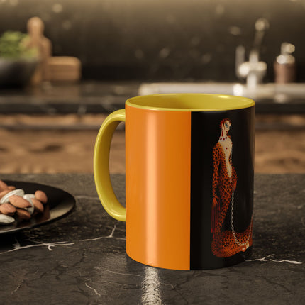 Leopard Queen Colorful Mugs – Wild Beauty & Art Deco Glamour