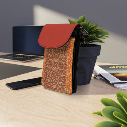 Arabesques by Émile Prisse d'Avennes Small Cell Phone Wallet