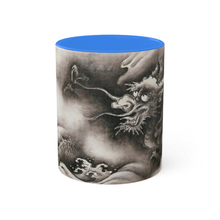 Japanese dragon by Yamada Dōa Colorful Mugs, 11oz