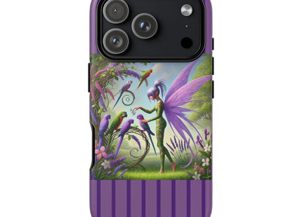 Lavender-Winged Fairy Phone Cases