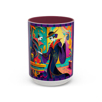Phantoms of Elegance Colorful Mugs (11oz, 15oz)
