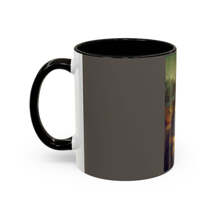 Mona Lisa by Leonardo da Vinci Colorful Mugs (11oz, 15oz)