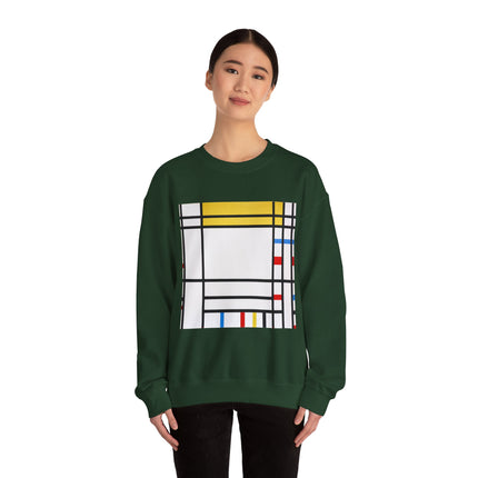 Place de la Concorde by Piet Mondrian Heavy Blend™ Crewneck Sweatshirt