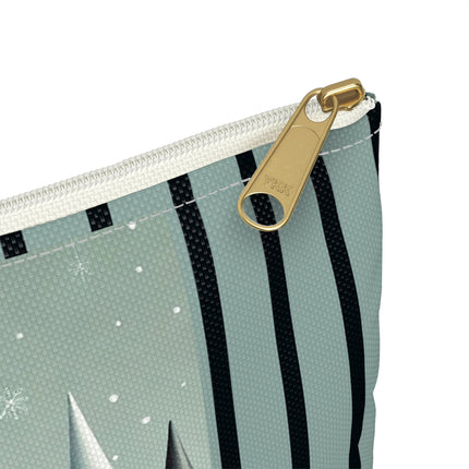 Red Sled & Curious Cats Accessory Pouch