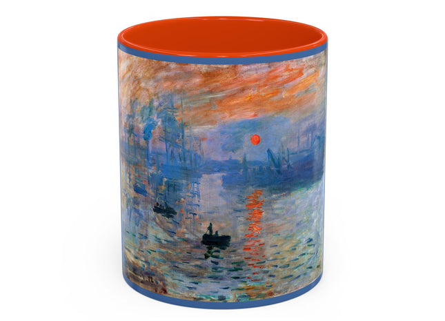 Sunrise by Claude Monet Colorful Mugs (11oz, 15oz)