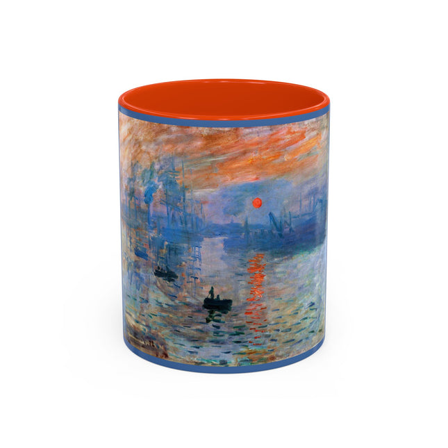Sunrise by Claude Monet Colorful Mugs (11oz, 15oz)