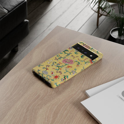 Flower Illustration by Owen Jones Phone Cases