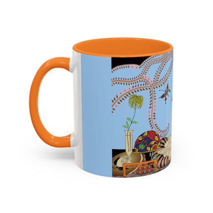 Minuit … ou l’appartement à la mode by George Barbier Colorful Mugs (11oz, 15oz)