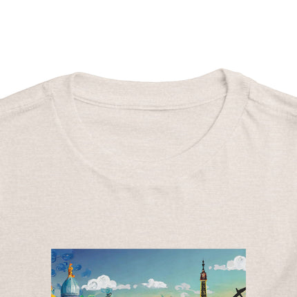 Crab Architect Toddler Short Sleeve Tee