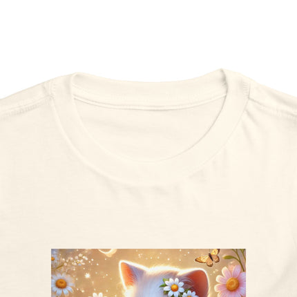 Daisy Chain Whimsy Toddler Short Sleeve Tee