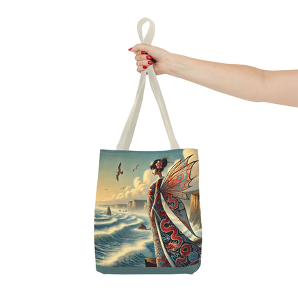 The Coastal Fairy Tote Bag – Serene Grace & Oceanic Magic