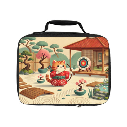 Archer Kitten in the Zen Garden Lunch Bag – Focus, Whimsy & Zen Balance