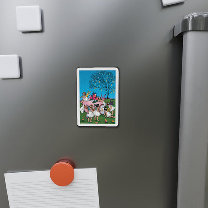 Enchanted Easter Gathering Die-Cut Magnets (5 Sizes)