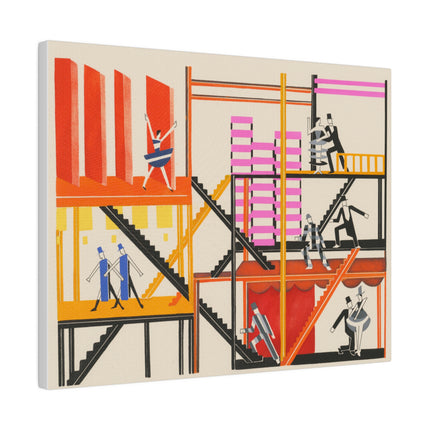 Maquettes de Théâtre IV – Cubist Futurist Stage Design by Alexandra Exter