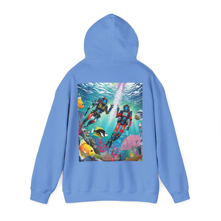 FBI Robot Dive Team – Heavy Blend™ Hooded Sweatshirt