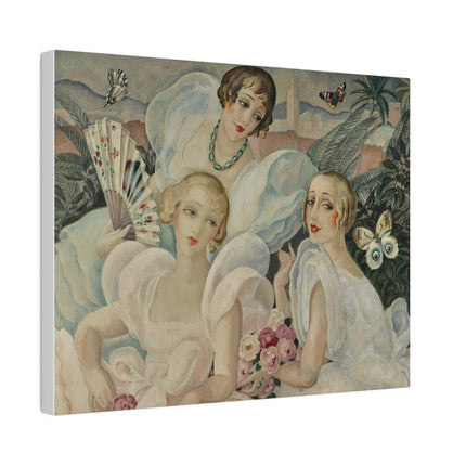 Les Femmes Fatales – 1933 Art Deco Portrait of Alluring Women by Gerda Wegener