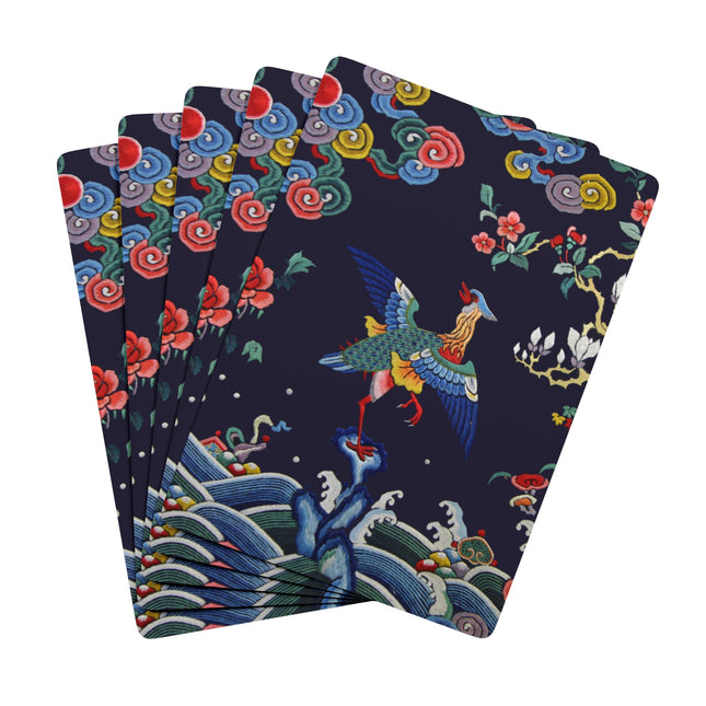 Rank Badge with Duck Mandarin Playing Cards