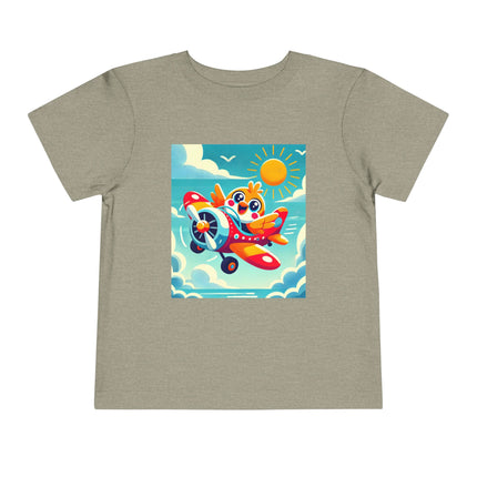Joyful Bird Aviator Toddler Short Sleeve Tee