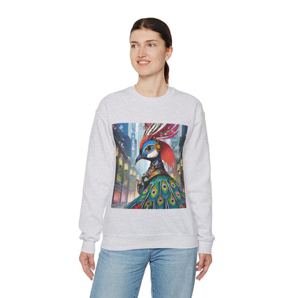 Techno Plumes Unisex Heavy Blend™ Crewneck Sweatshirt