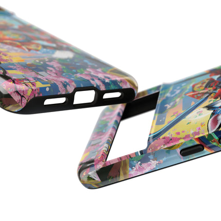 Cyberpunk Samurai Phone Cases