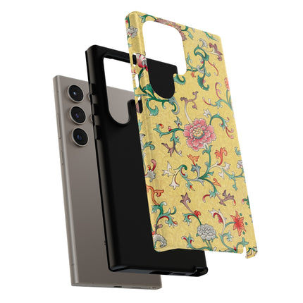 Flower Illustration by Owen Jones Phone Cases