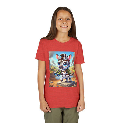 Zebra Lookout Youth Short Sleeve Tee