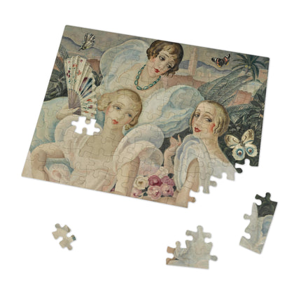 Les Femmes Fatales by Gerda Wegener Jigsaw Puzzle (30, 110, 252, 500-Piece)