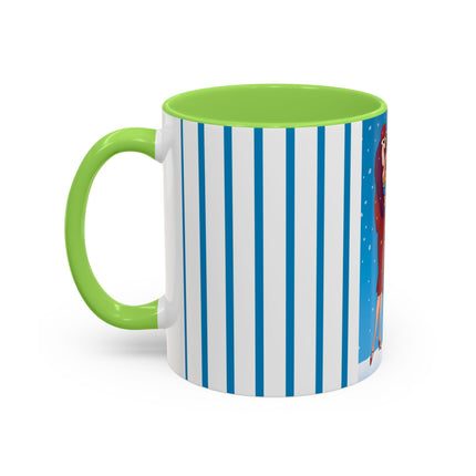 Snowfall & Couture Colorful Mugs (11oz, 15oz)
